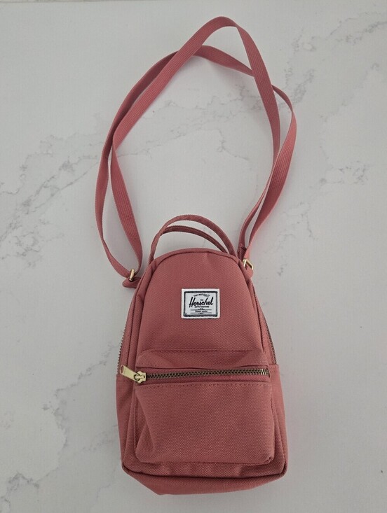 Herschel Supply Co. Handbags - Herschel Nova Crossbody Backpack Mini Bag Purse Coral Pink Dusty Cedar Girls